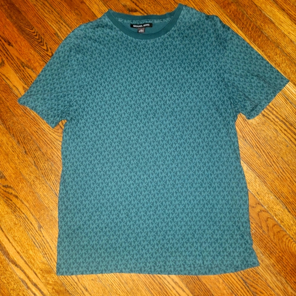 Michael Kors  T Shirt All Over Print Green
